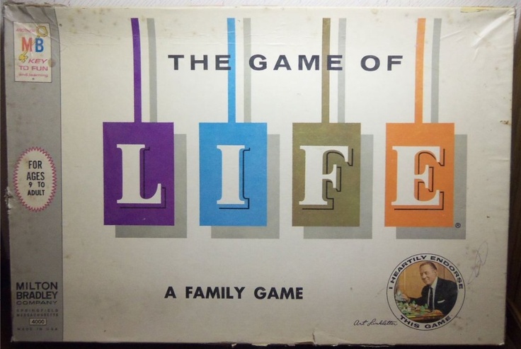 Vintage Game Of Life Instructions